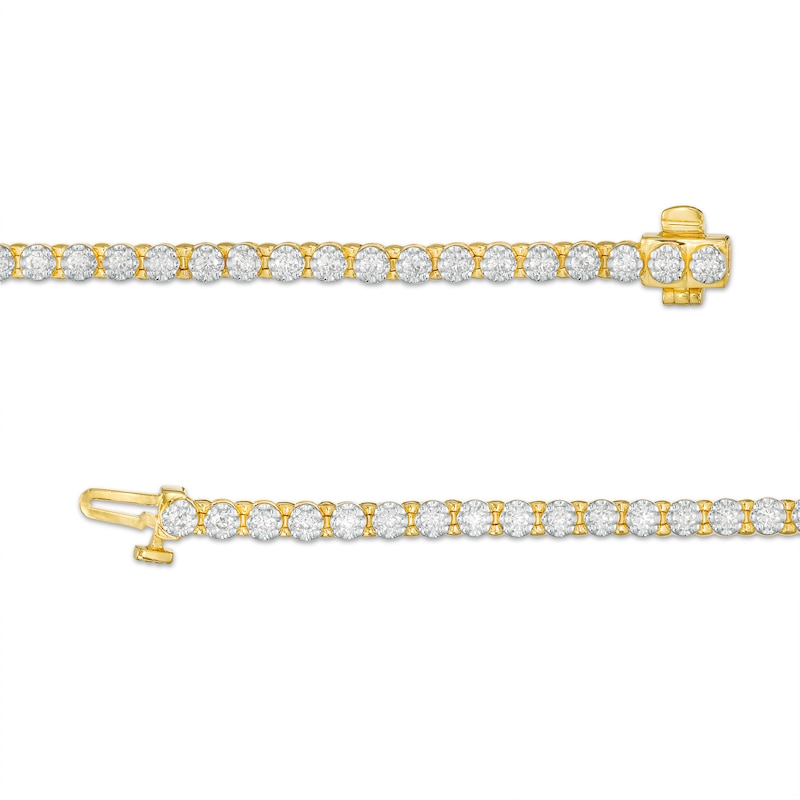 Main Image 3 of 2 CT. T.W. Diamond Tennis Bracelet in 10K Gold