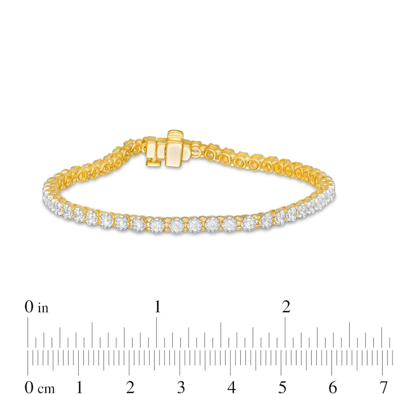 Main Image 4 of 2 CT. T.W. Diamond Tennis Bracelet in 10K Gold