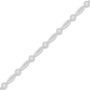 Thumbnail Image 0 of 1/2 CT. T.W. Diamond Alternating Link Line Bracelet in Sterling Silver – 7.25"