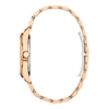 Thumbnail Image 2 of Ladies' Citizen Eco-Drive® Arezzo Rose-Tone IP Watch with White Dial (Model: EM0973-55A)