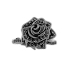 Thumbnail Image 4 of Enchanted Disney Villains Maleficent 1/2 CT. T.W. Black Diamond Rose Ring in Sterling Silver