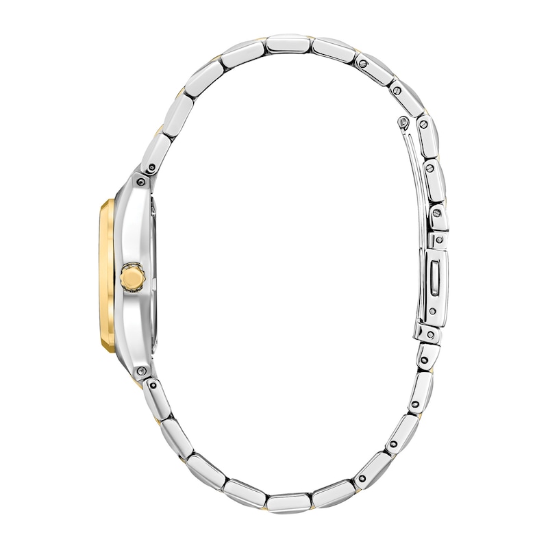 Main Image 2 of Ladies' Citizen Eco-Drive® Corso Two-Tone Watch with Black Dial (Model: EW2299-50E)