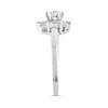Thumbnail Image 2 of 5/8 CT. T.W. Diamond Abstract Sqaure Frame Engagement Ring in 14K White Gold