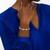 Thumbnail Image 2 of 5 CT. T.W. Certified Lab-Grown Diamond Art Deco Bracelet in 14K White Gold (F/SI2) – 7.25"