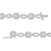 Thumbnail Image 3 of 5 CT. T.W. Certified Lab-Grown Diamond Art Deco Bracelet in 14K White Gold (F/SI2) – 7.25"