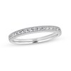 Thumbnail Image 5 of 1 CT. T.W. Diamond Scallop Edge Frame Bridal Set in 14K White Gold