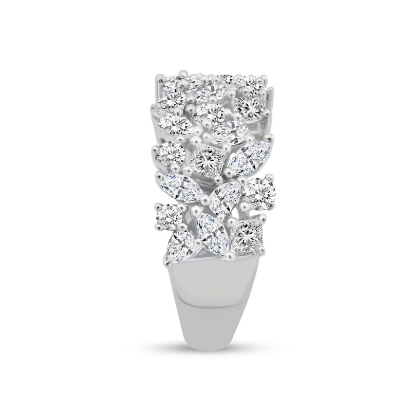 2 CT. T.W. Multi-Diamond Anniversary Band in 14K White Gold