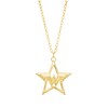 Thumbnail Image 1 of Wonder Woman™ Collection Star with Logo Necklace in 10K Gold