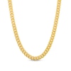 Thumbnail Image 1 of 4.5mm Cuban Curb Chain Necklace in Hollow 10K Gold - 18"