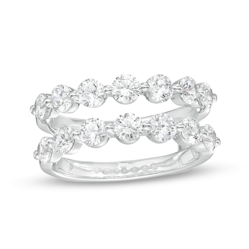 Main Image 1 of 2 CT. T.W. Certified Lab-Grown Diamond Solitaire Enhancer in 14K White Gold (F/VS2)
