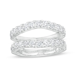 1-1/2 CT. T.W. Certified Lab-Created Diamond Solitaire Enhancer in 14K White Gold (F/VS2)