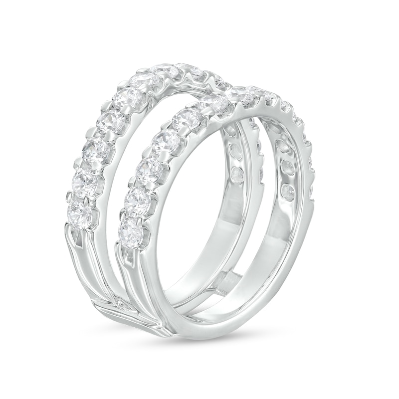 Main Image 2 of 1-1/2 CT. T.W. Certified Lab-Grown Diamond Solitaire Enhancer in 14K White Gold (F/VS2)