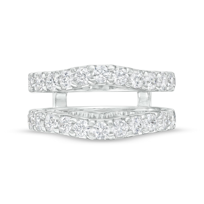 Main Image 3 of 1-1/2 CT. T.W. Certified Lab-Grown Diamond Solitaire Enhancer in 14K White Gold (F/VS2)