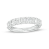 Thumbnail Image 1 of 1-3/4 CT. T.W. Certified Emerald-Cut Diamond Anniversary Band in 14K White Gold (I/SI2)