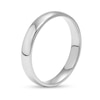 Thumbnail Image 1 of 4.0mm Low Dome Comfort-Fit Wedding Band in 10K White Gold