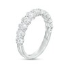 Thumbnail Image 3 of 1-3/4 CT. T.W. Certified Oval Diamond Anniversary Band in 14K White Gold (I/SI2)