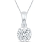 Thumbnail Image 1 of 1/5 CT. Diamond Solitaire Pendant in 10K White Gold