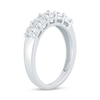 Thumbnail Image 1 of 1/2 CT. T.W. Diamond Five Stone Anniversary Band in 10K White Gold