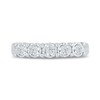 Thumbnail Image 2 of 1/2 CT. T.W. Diamond Five Stone Anniversary Band in 10K White Gold