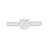 Thumbnail Image 4 of Celebration Infinite™ 1 CT. Certified Diamond Solitaire Engagement Ring in 14K White Gold (I/SI2)