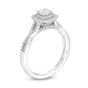 Thumbnail Image 3 of Celebration Infinite™ 3/4 CT. T.W. Certified Diamond Double Frame Engagement Ring in 14K White Gold (I/SI2)