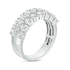 Thumbnail Image 3 of 3 CT. T.W. Diamond Double Row Wedding Band in 10K White Gold