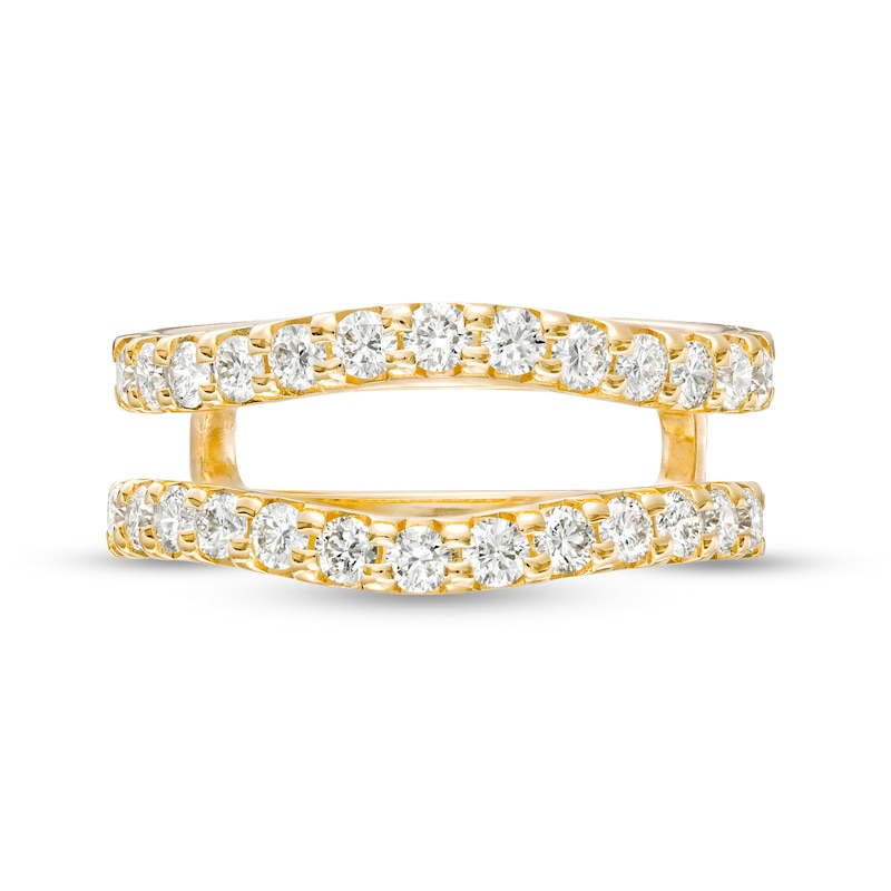 Main Image 3 of 7/8 CT. T.W. Diamond Solitaire Enhancer in 14K Gold