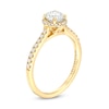 Thumbnail Image 3 of Celebration Infinite™ 1 CT. T.W. Certified Diamond Frame Engagement Ring in 14K Gold (I/SI2)