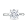 Thumbnail Image 3 of 3 CT. Certified Lab-Created Diamond Solitaire Engagement Ring in 14K White Gold (F/VS2)