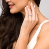 Thumbnail Image 2 of 2 CT. Certified Princess-Cut Lab-Grown Diamond Solitaire Engagement Ring in 14K White Gold (F/VS2)