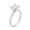 Thumbnail Image 3 of 2 CT. Certified Princess-Cut Lab-Grown Diamond Solitaire Engagement Ring in 14K White Gold (F/VS2)