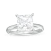 Thumbnail Image 0 of 3 CT. Certified Princess-Cut Lab-Created Diamond Solitaire Engagement Ring in 14K White Gold (F/VS2)