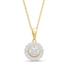 Thumbnail Image 1 of 1/3 CT. T.W. Diamond Frame Pendant in 10K Gold