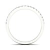 Thumbnail Image 3 of Trouvaille Collection 1/4 CT. T.W. DeBeers®-Graded Diamond Contour Anniversary Band in Platinum (F/I1)