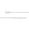 Thumbnail Image 3 of 1/20 CT. T.W. Diamond Station Butterfly Anklet in Sterling Silver – 10"
