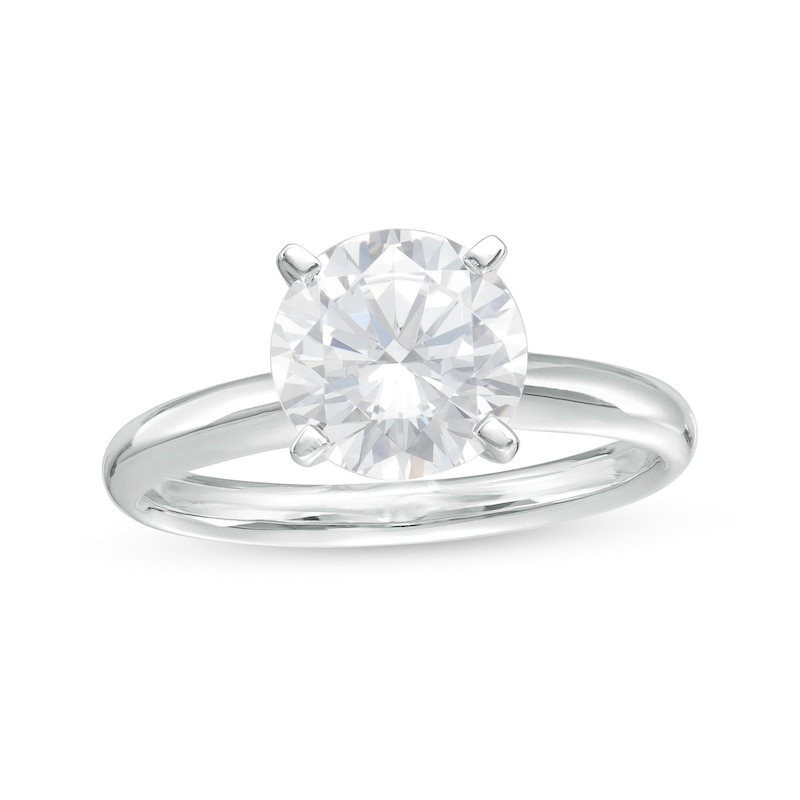 Main Image 1 of 2 CT. T.W. Certified Lab-Grown Diamond Solitaire Engagement Ring in 14K White Gold (F/VS2)