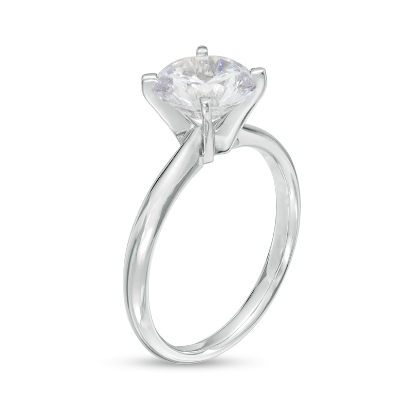 2 CT. T.W. Certified Lab-Created Diamond Solitaire Engagement Ring in 14K White Gold (F/VS2)