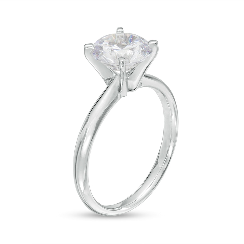 Main Image 3 of 2 CT. T.W. Certified Lab-Grown Diamond Solitaire Engagement Ring in 14K White Gold (F/VS2)