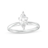 Thumbnail Image 1 of 1 CT. Certified Marquise Lab-Grown Diamond Solitaire Engagement Ring in 14K White Gold (F/VS2)
