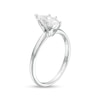 Thumbnail Image 3 of 1 CT. Certified Marquise Lab-Grown Diamond Solitaire Engagement Ring in 14K White Gold (F/VS2)