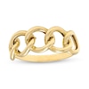 Thumbnail Image 0 of Half Curb Link Ring in 14K Gold - Size 7