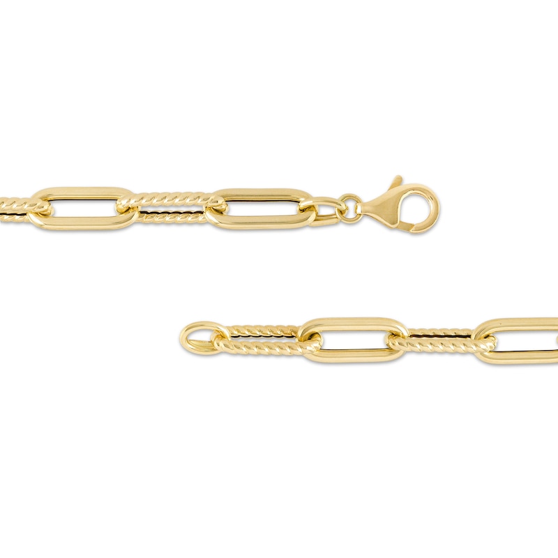 Main Image 3 of 2.0mm Cheval Chain Bracelet in 14K Gold - 7.5&quot;