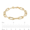 Thumbnail Image 3 of 2.0mm Cheval Chain Bracelet in 14K Gold - 7.5"