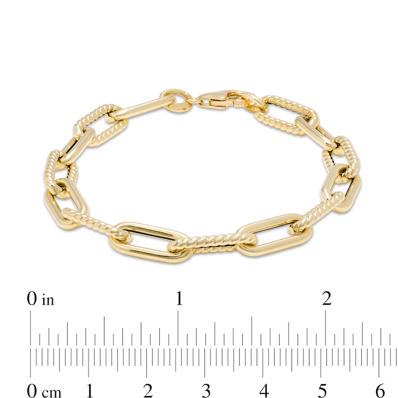 2.0mm Cheval Chain Bracelet in 14K Gold - 7.5"