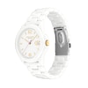 Thumbnail Image 2 of Ladies' Coach Greyson Crystal Accent White Ceramic Watch (Model: 14503925)
