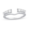 Thumbnail Image 0 of 1/2 CT. T.W. Diamond Graduated Solitaire Enhancer in 14K White Gold