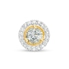 Thumbnail Image 1 of Aquamarine and Diamond Accent Frame Charm in 10K Gold