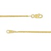 Thumbnail Image 4 of Men's 1.25mm Diamond-Cut Wheat Chain Necklace in Solid 14K Gold - 20"