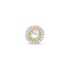 Thumbnail Image 1 of White Sapphire and Diamond Accent Frame Charm in 10K Gold