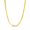 Thumbnail Image 1 of 3.0mm Herringbone Chain Necklace in Solid 10K Gold - 18"